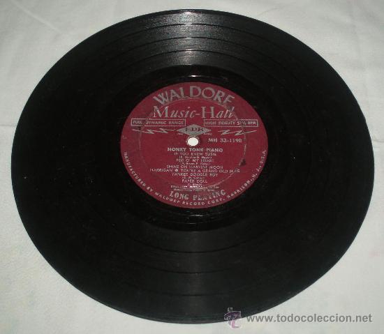 Vinyl-Schallplatten: lp  MH-33-119-b  music-hall  Honky tonk piano  le falta la funda