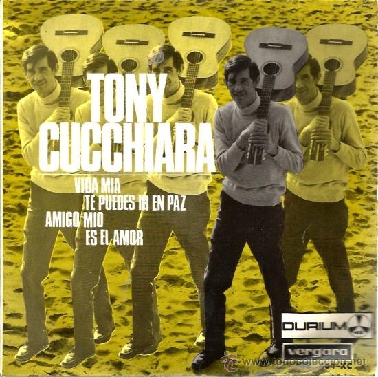 Discos de vinilo: EP TONY CUCCHIARA : GIOIA MIA - Foto 1