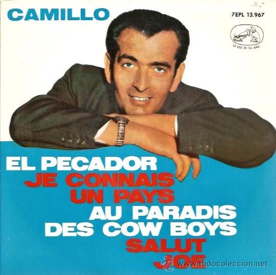 Discos de vinilo: EP CAMILLO FELGEN : EL PECADOR - Foto 1