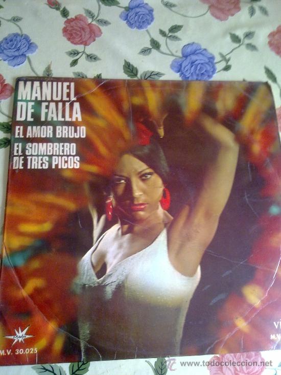Discos de vinilo: MANUEL DE FALLA EL AMOR BRUJO EL SOMBRERO DE TRES PICOS C3V - Foto 1