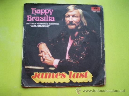 JAMES LAST/ HAPPY BRASILIA SINGLE POLYDOR PEPETO (Música - Discos - Singles Vinilo - Orquestas)
