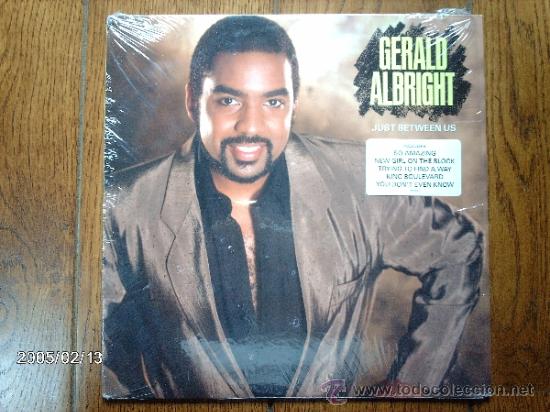 Discos de vinilo: gerald albright   -  just between us - Foto 1