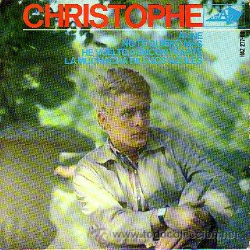 Discos de vinilo: christophe 7 ep aline +3, spanish - Foto 1