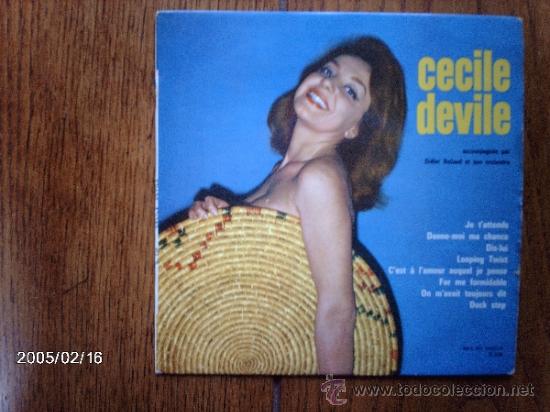Discos de vinilo: cecile devile  -  je t&acute;attends  +  7 - Foto 1