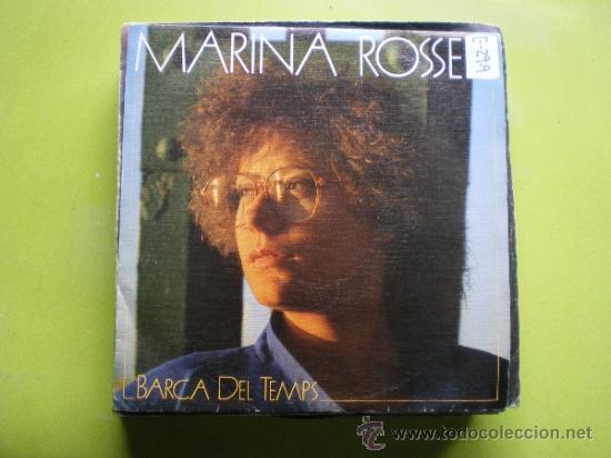 Vinyl-Schallplatten: MARINIA ROSSELL BARCA DEL TEMPS+PIRATES I BANDOLERS SINGLE 86