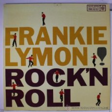 Discos de vinilo: LP FRANKIE LYMON ROCK'N ROLL ROULETTE 25036 ORIG USA 1958 ULTRA RARO VG+/EX-. Lote 38606043