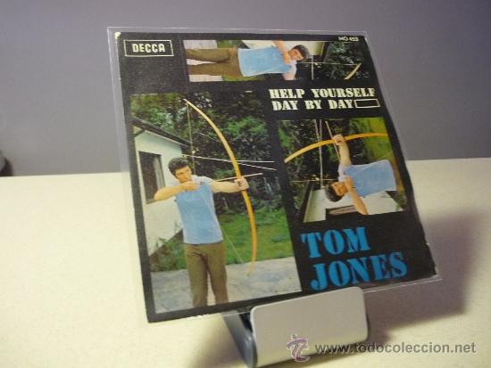 Discos de vinilo: TOM JONES HELP YOURSELF  DAY BY DAY  SINGLE - Foto 1