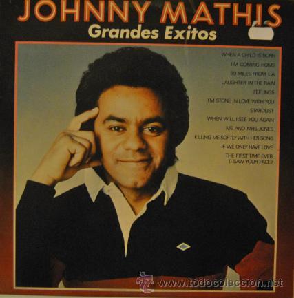 Discos de vinilo: JOHNNY MATHIS - GRANDES EXITOS - LP RARO DE VINILO - Foto 1
