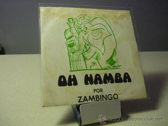 Discos de vinilo: ZAMBINGO  OH NAMBA - Foto 1