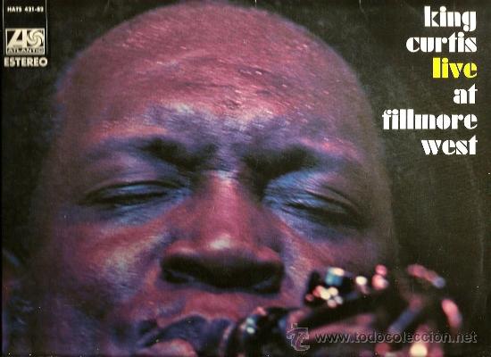Discos de vinilo: LP KING CURTIS LIVE AT FILLMORE WEST - Foto 1