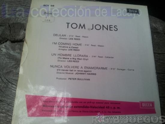 Discos de vinilo: DELILAH, TOM JONES - Foto 2