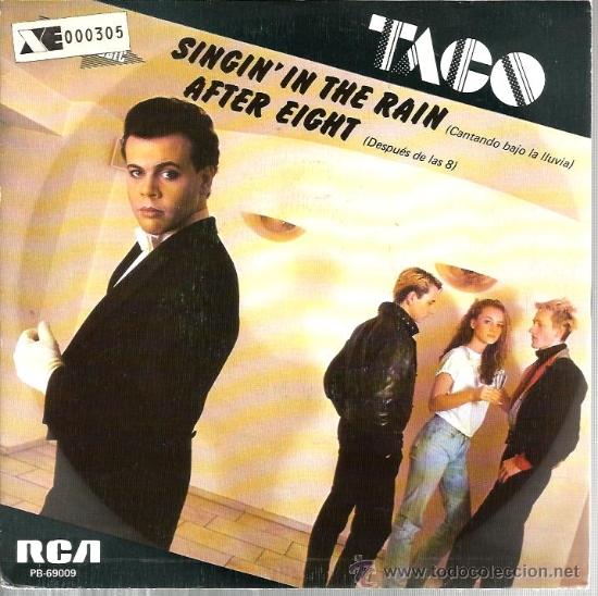 Discos de vinilo: SINGLE TACO : SINGIN&acute;IN THE RAIN  - PROMO - Foto 1