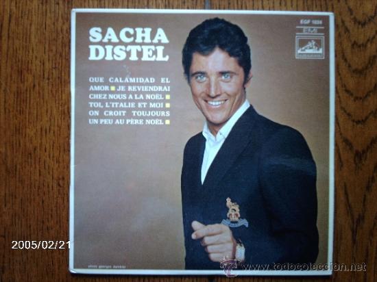 Discos de vinilo: sacha distel  - que calamidad el amor  +  3 - Foto 1