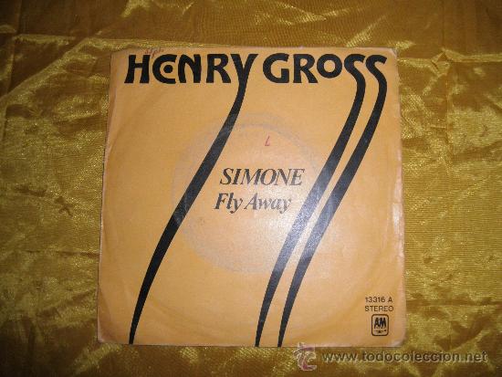 Discos de vinilo: HENRY GROSS.  SIMONE / FLY AWAY.  AM  1974 - Foto 1
