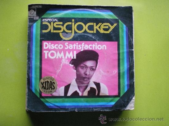 Discos de vinilo: TOMMI / DISCO SATISFACTION (MEDLEY ROLLING STONE) SINGLE 78 - Foto 1