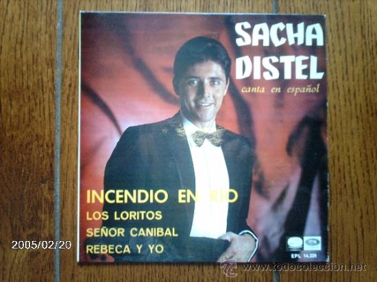 Discos de vinilo: sacha distel  -  incendio en rio  +  3 - Foto 1