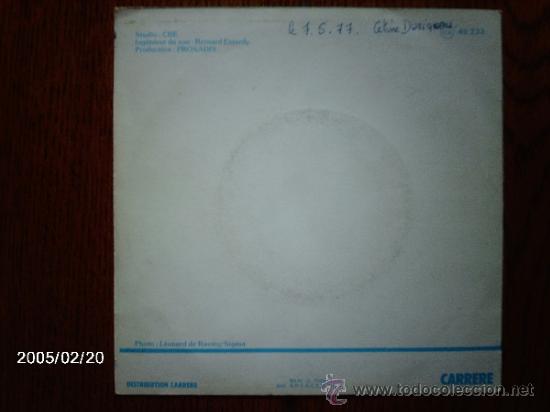 Discos de vinilo: sacha distel  -  le pere de sylvia  +  a tes amours - Foto 2