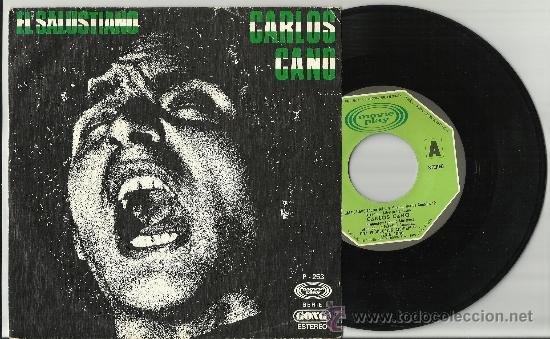 Discos de vinilo: carlos cano single el salustiano espa&ntilde;a 1976 - Foto 1