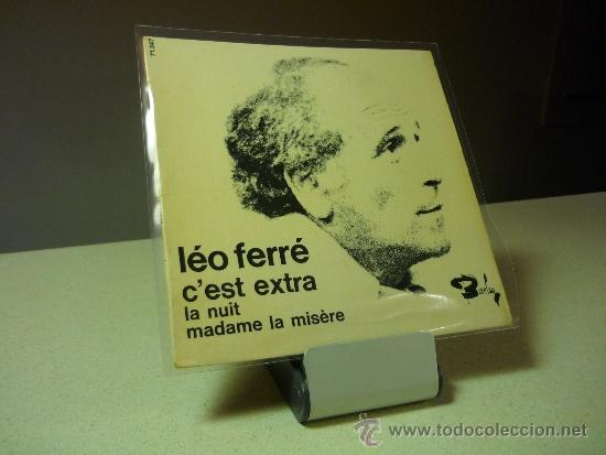 Discos de vinilo: LEO FERRE CEST EXTRA LA NUIT MADAME LA MISERE EP - Foto 1