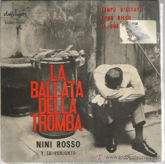 Discos de vinilo: EP NINI ROSSO Y SU CONJUNTO : TEMPO D&acute;ESTATE - Foto 1