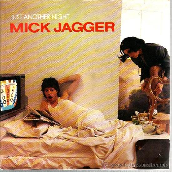 Discos de vinilo: SINGLE  PROMO MICK JAGGER ( THE ROLLING STONES) : JUST ANOTHER NIGHT - Foto 1