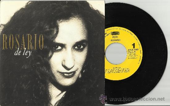 Disques de vinyle: rosario single promocional de ley espa&ntilde;a 1993