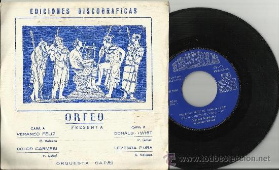 Discos de vinilo: orquesta capri ep espa&ntilde;a 1976 - Foto 1