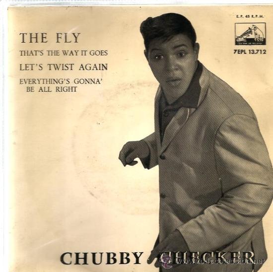 Discos de vinilo: EP CHUBBY CHECKER : THE FLY - Foto 1