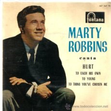 Discos de vinilo: EP MARTY ROBBINS ; HURT 