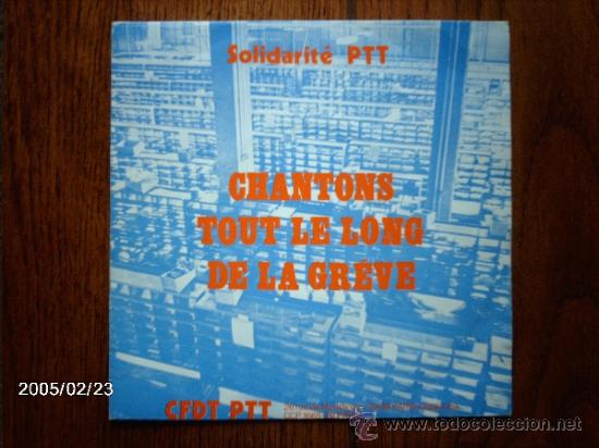 Discos de vinilo: chantons tout le long de la greve  -  L&acute; ane  + 3 - Foto 1
