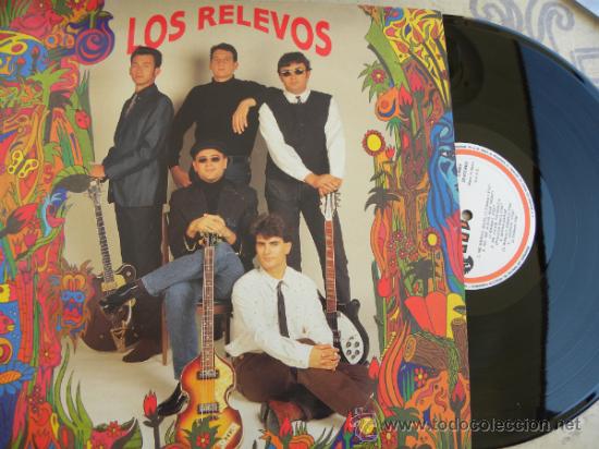 Discos de vinilo: LOS RELEVOS -LP 1990 -BUEN ESTADO - Foto 1