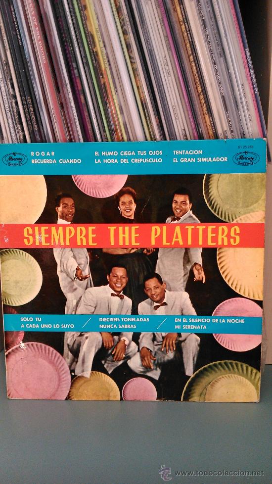 Discos de vinilo: THE PLATTERS - SIEMPRE THE PLATTERS - Foto 1