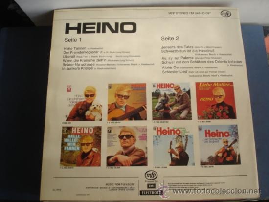 Discos de vinilo: HEINO HEINO - Foto 2
