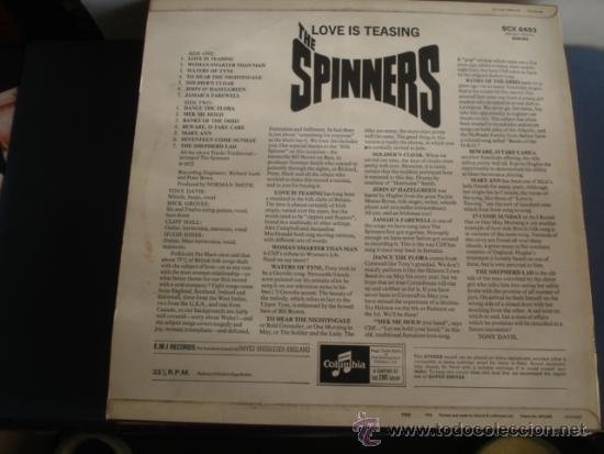 Discos de vinilo: THE SPINNERS  LOVE IS TEASING - Foto 2