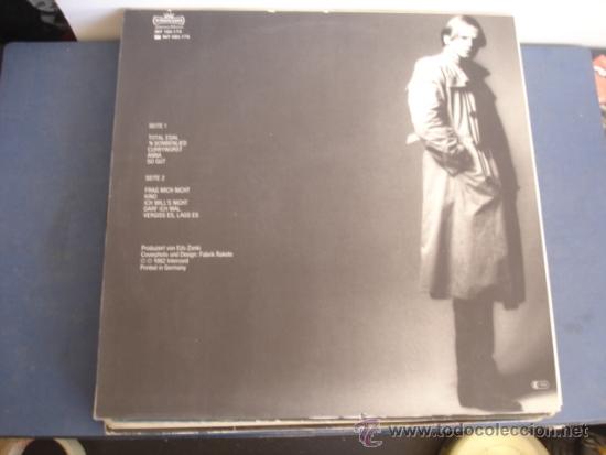 Discos de vinilo: HERBERT GR&Ouml;NEMEYER  TOTAL EGAL - Foto 2