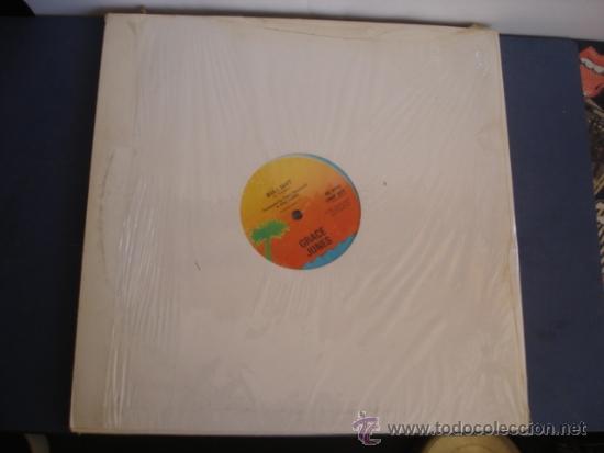 Discos de vinilo: GRACE JONES DEMOLITION MAN / BULL SHIT - Foto 1