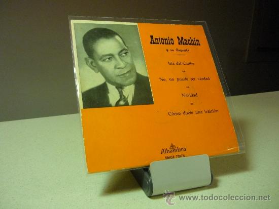 Discos de vinilo: ANTONIO MACHIN ISLA DEL CARIBE +3 EP - Foto 1