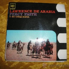 Discos de vinilo: PERCY FAITH Y SU ORQUESTA. LAWRENCE DE ARABIA + 3. EP. CBS 1963