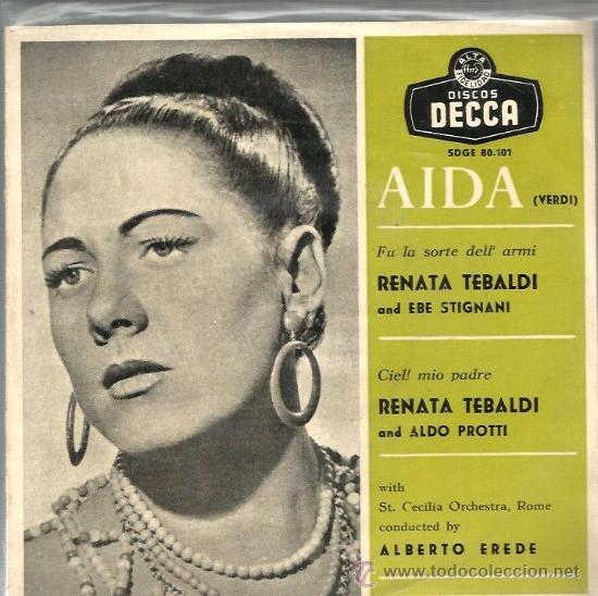 Discos de vinilo: EP  VERDI & RENATA TABALDI - Foto 1