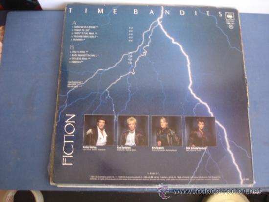 Discos de vinilo: TIME BANDITS  FICTION - Foto 2