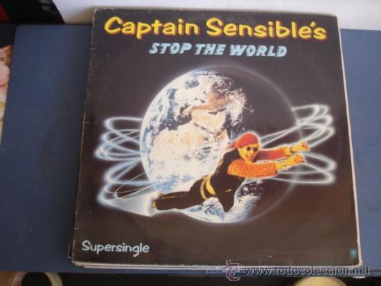 Discos de vinilo: CAPTAIN SENSIBLE  STOP THE WORLD - Foto 1