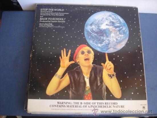 Discos de vinilo: CAPTAIN SENSIBLE  STOP THE WORLD - Foto 2