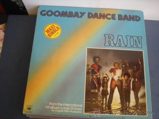 Discos de vinilo: GOOMBAY DANCE BAND  RAIN  MAXI SINGLE - Foto 2