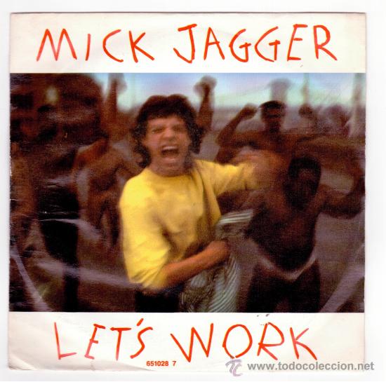 Discos de vinilo: Mick Jagger - lets work - Foto 1