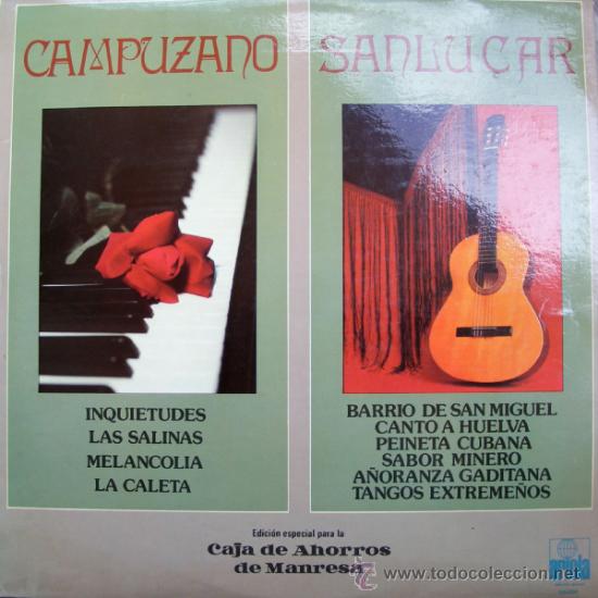 Discos de vinilo: LP - CAMPUZANO SANLUCAR - Foto 1