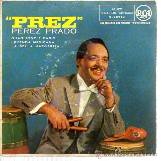 Discos de vinilo: EP PEREZ PRADO : GUAGLIONE - Foto 1