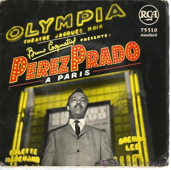 Discos de vinilo: EP PEREZ PRADO : PARIS - Foto 1
