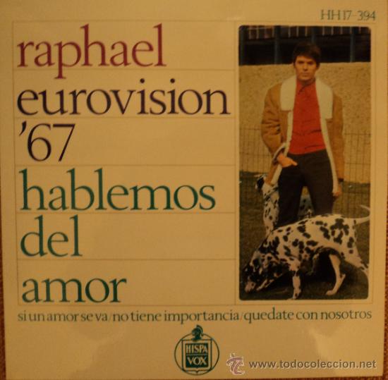 Discos de vinilo: Raphael - Hablemos del amor - Edici&oacute;n de 1967 de Espa&ntilde;a - Foto 1