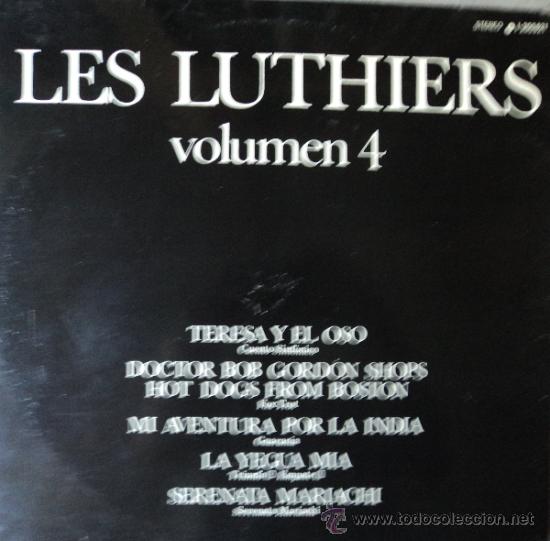 Discos de vinilo: Les Luthiers - Volumen 4 - Edici&oacute;n de 1980 de Espa&ntilde;a - Foto 2