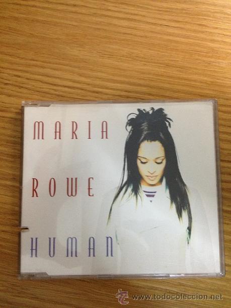 Discos de vinilo: CD Maxi Single HUMAN de Maria Rowe DANCE POOL 1996 - Foto 1